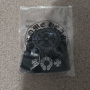 Chrome Hearts Black Horseshoe Beanie